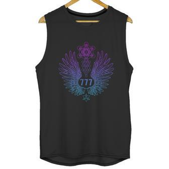 Angel Number 777 Sacred Geometry Healing Unisex Tank Top | Favorety DE