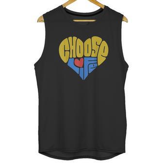 Anti- Bortion Choose Life Heart Unisex Tank Top | Favorety DE