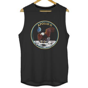 Apollo 11 Nasa Space Moon Landing Astronaut Logo Unisex Tank Top | Favorety