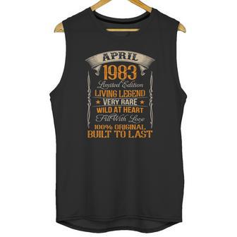 April 1983 38 Years Old 38Th Birthday Unisex Tank Top | Favorety CA