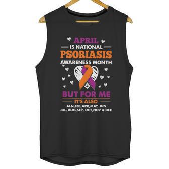 April Is Psoriasis Unisex Tank Top | Favorety UK