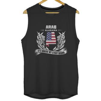 Arab Alabama Its Where My Story Begins Tshirt Unisex Tank Top | Favorety