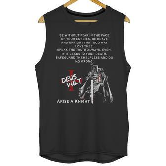 Arise A Knight - Knight Templar S Unisex Tank Top | Favorety UK