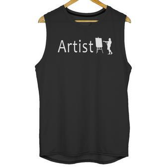 Artist Funny Logo Unisex Tank Top | Favorety AU