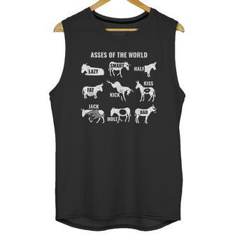 Asses The World Unisex Tank Top | Favorety UK