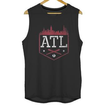 Atlanta Baseball Atl Vintage Georgia Brave Gift Unisex Tank Top | Favorety UK