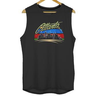 Atlanta City Retro Vintage Atlanta Georgia Ga Unisex Tank Top | Favorety