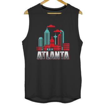 Atlanta Funny Atlanta Georgia Skyline Souvenir Unisex Tank Top | Favorety