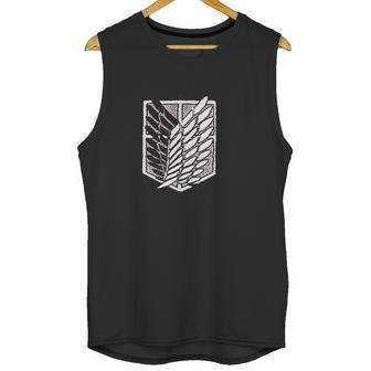 Attack On Titan Hat Anime Unisex Tank Top | Favorety DE