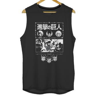 Attack On Titan Ornate Collage Unisex Tank Top | Favorety DE