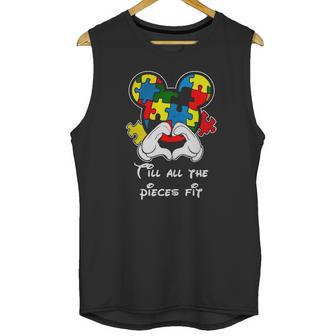 Austim Mouse Cartoon - Austim Awareness T Shirt Unisex Tank Top | Favorety UK