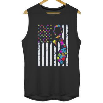 Autsm Falg Unisex Tank Top | Favorety