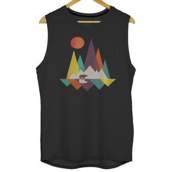 Awesome-Geometric-Outdoor-Mountain Unisex Tank Top | Favorety UK