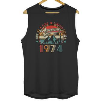 Awesome Since July 1974 Born July 1974 47 Years Old Unisex Tank Top | Favorety AU