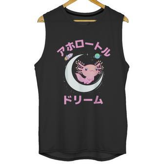 Axolotl Anime Japan Kawaii Pastel Goth Aesthetic Nu Goth Unisex Tank Top | Favorety UK