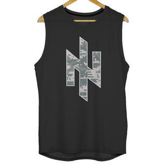 Azov Logo Camo Support Ukraine Military Unisex Tank Top | Favorety AU