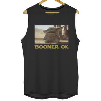 Baby Yoda Boomer Ok Unisex Tank Top | Favorety CA