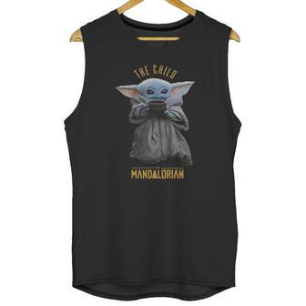 Baby Yoda The Child The Mandalorian Sweater Unisex Tank Top | Favorety DE