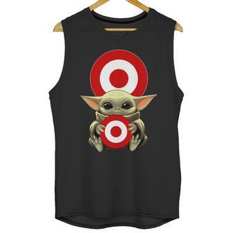 Baby Yoda Hug Target Circle Shirt T Shirt Unisex Tank Top | Favorety CA