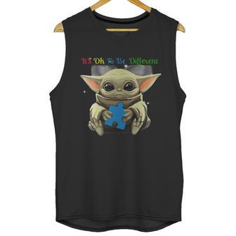 Baby Yoda It’S Ok To Be Different Unisex Tank Top | Favorety UK