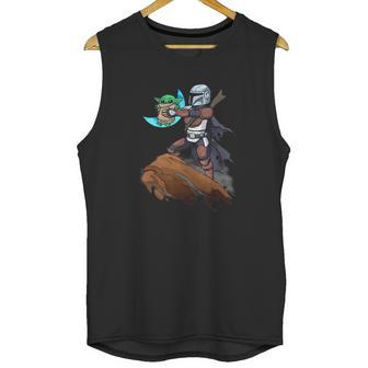 Baby Yoda Mandalion Lion King Shirt Unisex Tank Top | Favorety CA