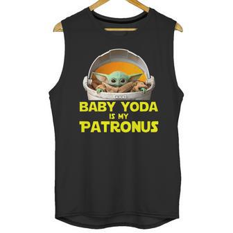 Baby Yoda The Mandalorian Is My Patronus Shirt Unisex Tank Top | Favorety UK