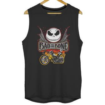 Bad To The Bone Jack Skellington Unisex Tank Top | Favorety CA