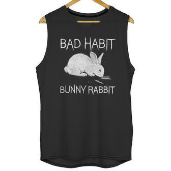 Bad Habit Bunny Rabbit Cocaine Unisex Tank Top | Favorety UK