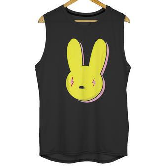 Bad Trap Lighting Bunny Eyes Dembow Reggaeton Style Unisex Tank Top | Favorety CA