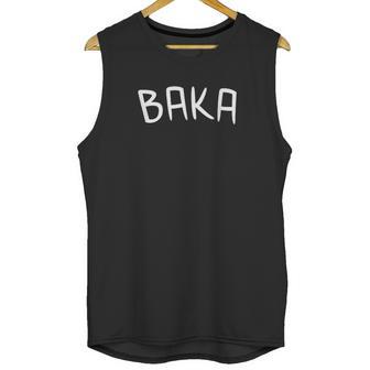 Baka Funny Cute Anime Manga Japanese Word Gift Unisex Tank Top | Favorety DE