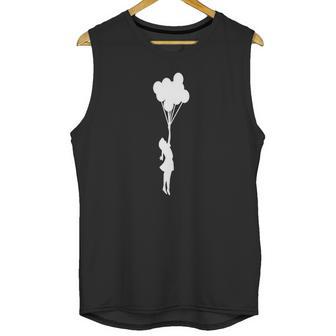 Banksy Balloon Girl Cool Unisex Tank Top | Favorety CA