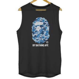 By Bape Abc Blue Camo T-Shirt Unisex Tank Top | Favorety