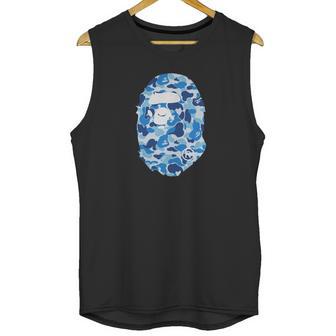 Bape R Abc Blue Camo Unisex Tank Top | Favorety UK