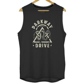 Barkbay Man Parkway Drive Unisex Tank Top | Favorety