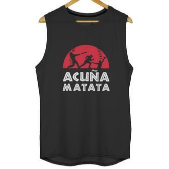 Baseball Acuna Matata Unisex Tank Top | Favorety