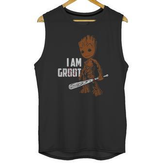 Baseball I Am Groot Unisex Tank Top | Favorety CA