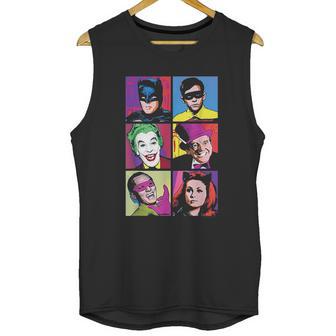 Batman Classic Tv Series Pop Cast Unisex Tank Top | Favorety AU