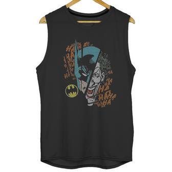 Batman Vs The Joker Split Unisex Tank Top | Favorety UK