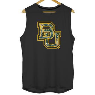 Baylor Bears Paisley Pattern Logo Apparel Unisex Tank Top | Favorety CA