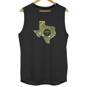 Baylor Bears Paisley State Ver 2 Apparel Unisex Tank Top | Favorety AU