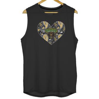 Baylor Bears Patterned Heart Apparel Unisex Tank Top | Favorety CA