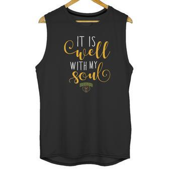 Baylor Bears It Is Well With My Soul Apparel Unisex Tank Top | Favorety DE