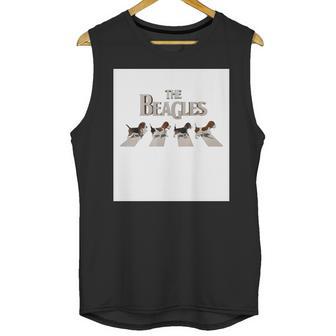 The Beagles Dog Abbey Road Unisex Tank Top | Favorety CA