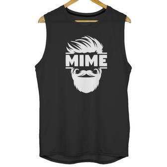 Bearded Mime Unisex Tank Top | Favorety CA