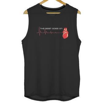 The Beat Goes On Open Heart Surgery Recovery Survivor Unisex Tank Top | Favorety CA