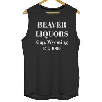 Beaver Liquors Funny Party And Drinking Unisex Tank Top | Favorety DE