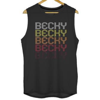 Becky Vintage Style Unisex Tank Top | Favorety DE