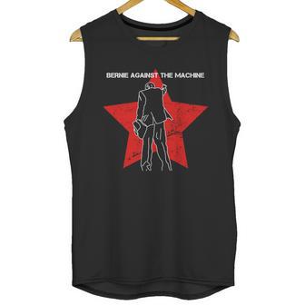 Bernie Against The Machine Unisex Tank Top | Favorety CA