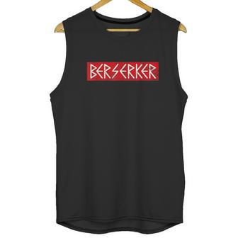 Berserker Viking Odin Thor Valhalla Midgard Vintage Norse Unisex Tank Top | Favorety UK