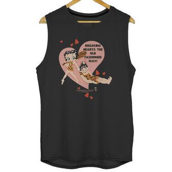 Betty Boop Breaking Hearts Valentines Day Unisex Tank Top | Favorety UK